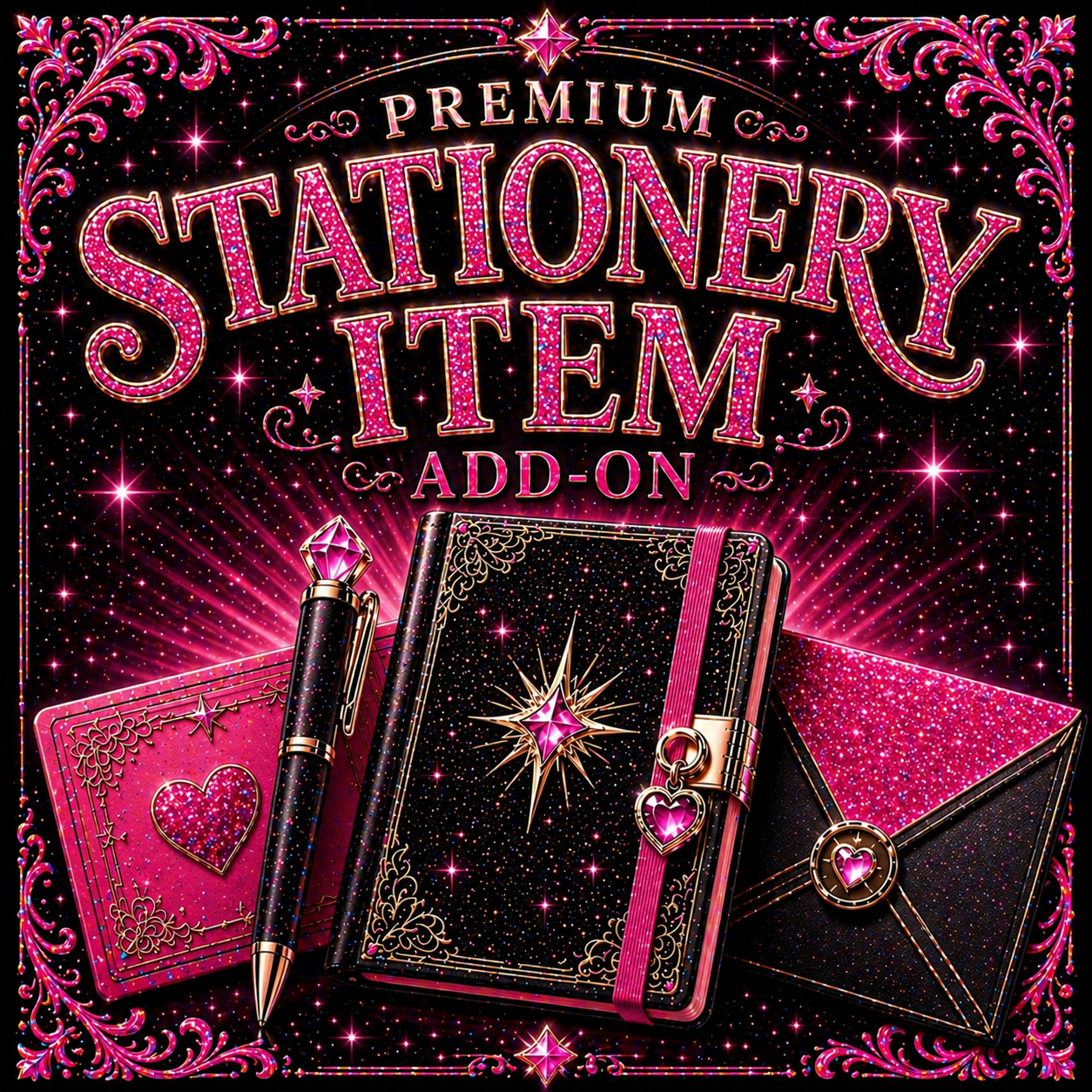 Add-on: Premium Stationery Item