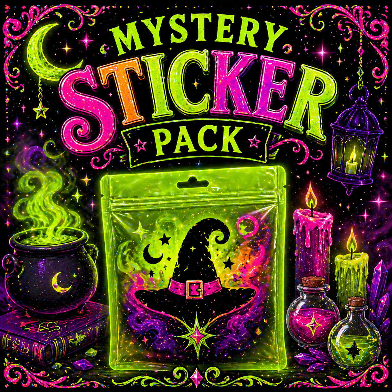 Add-On: Chix Mystery Sticker Pack