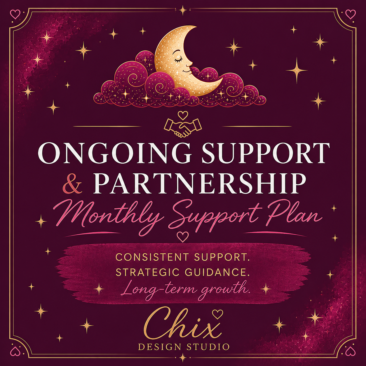 ONGOING SUPPORT & PARTNERSHIP