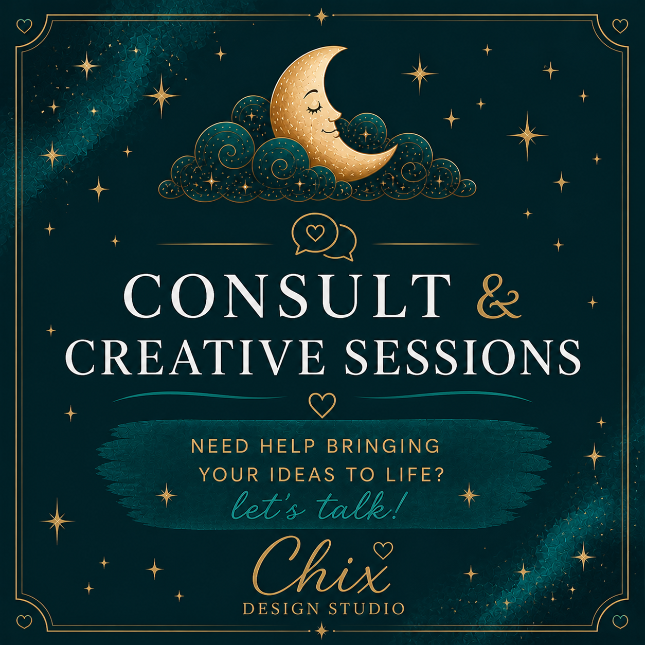 CONSULT & CREATIVE SESSIONS