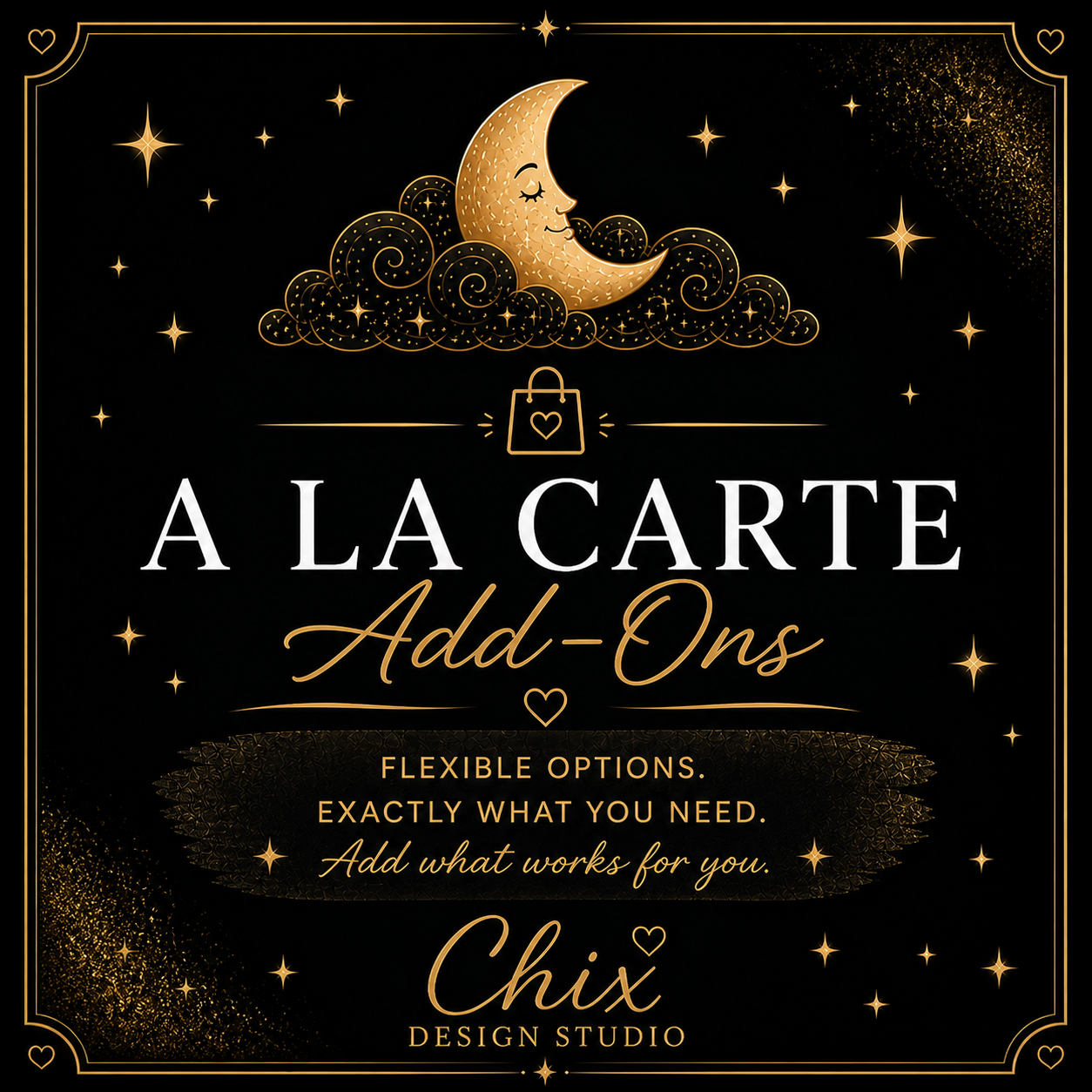 À LA CARTE ADD-ONS